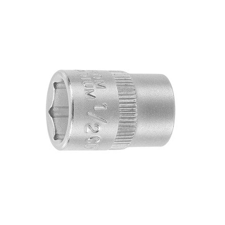 Holex 3/8 inch Drive Socket, 6 pt, 1/2 inch, 637222.5 637222 1/2
